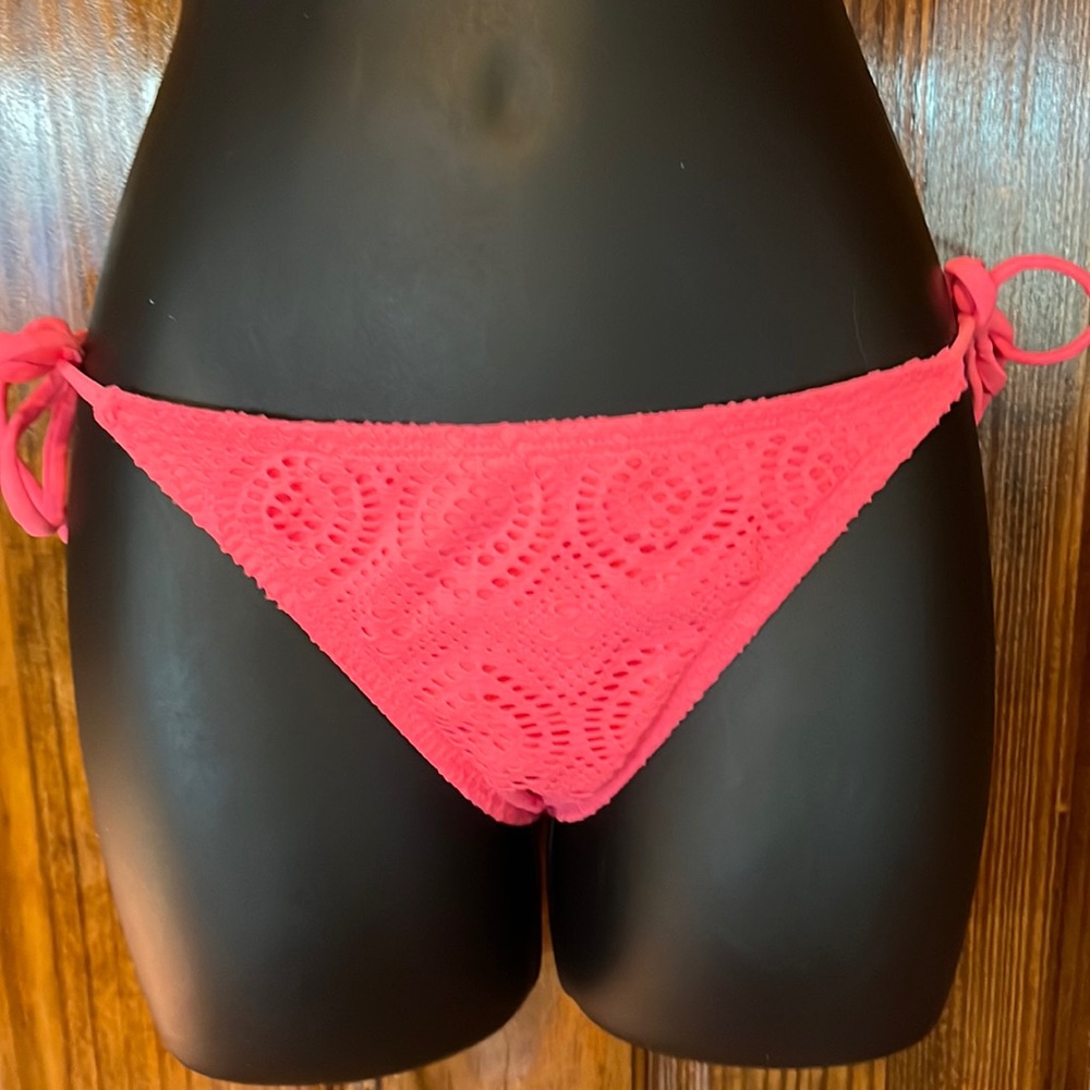 Coral Netting Bikini Bottom